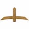 Ekena Millwork Bellingham Rough Sawn Timber Gable Bracket, Western Red Cedar, 60"W x 27"H x 6"D x 6"F, 11/12 Pitch GBW060X27X0606BEL00RWR - alternate 1